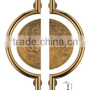 Golden Bronze Door Handles Door Handle thumbnail-1