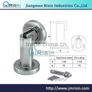 Zinc Alloy Stainless Steel Magnetic Door Stop thumbnail-1