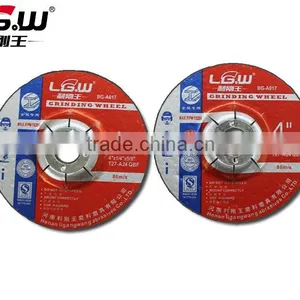 H549 100mm Black Resin Deoressed Center Grinding Wheel for Inox/metal thumbnail-1