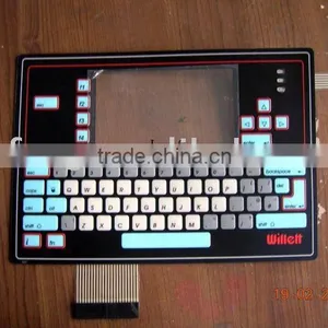 Membrane Keypad With Transparent Window Made of EBG180 thumbnail-1