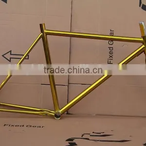 High Speed 20" Mini Velo Frame Chrome Fixie Mini Bike Cheap China Fixed Bike Frames thumbnail-6