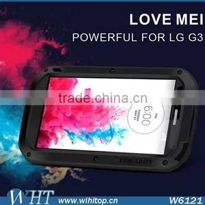 LOVE MEI Waterproof Case for LG G3 Vertical Version, for LG G3 Hybrid Case thumbnail-2