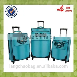 2015 Newest Carve Patterns Hot Sale Leather Luggage thumbnail-1