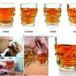 Crystal Skull Shotglass Cup Crystal Skull Head Vodka Shot Glass Cup thumbnail-4