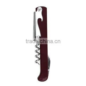 Burgundy Economy Stainless Steel Novelty Wine Corkscrew thumbnail-2