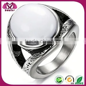Stainless Steel Ring Manufacturer Turkish Opal Rings thumbnail-1