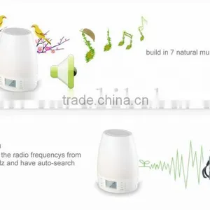 Led New Arrivel 6w Buletooth Wake up Led Night Lamp Light Music Led Night Lights thumbnail-4