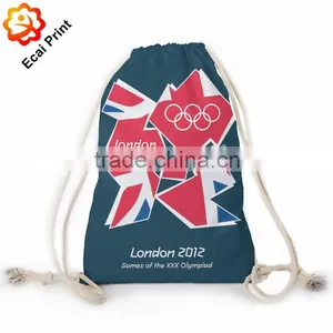 HOT SALE Custom Made Sublimated Digital Printing Promotional Drawstring Bag Quality Choice thumbnail-3