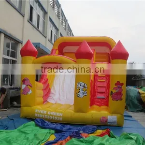 Lanqu Inflatable Slide With Dual Lanes Inflatable Dog Slide thumbnail-4