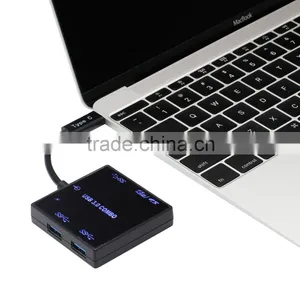 10Gbps Type C Hub With SD Card Slot, Type C Hub With TF Card Slot thumbnail-1