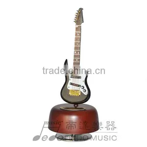 Rotating Wooden Music Box in Various of Instruments Shape thumbnail-5