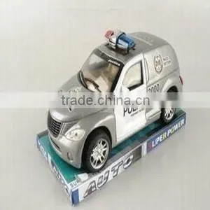 PVC POLICE Car Model Toy thumbnail-1