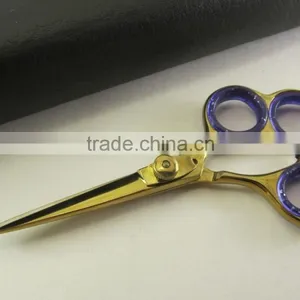 Gold Color Barber Scissors Free Shipping 50 Pieces thumbnail-2