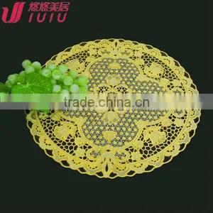 Round Pvc Lace Doilies for Coffee Cup thumbnail-1