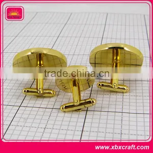 High Quality Gold Cufflinks With Custom Logo thumbnail-4