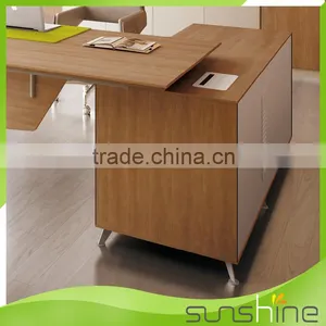 Melamine Manufacturer Luxury Executive Wooden Office Models Of Office Desk ZS-M2410 thumbnail-4
