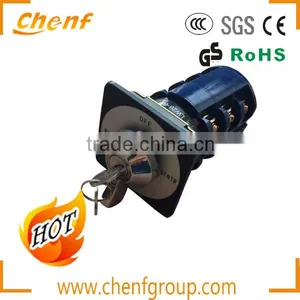 Newest Universal Electrical Rotating Cam SwitchWith Keys 20A,25A,32A and 63A thumbnail-1