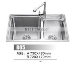 CLASIKAL Hot Selling R04 Stainless Steel 304 High Quality UPC Bathroom Sink thumbnail-2