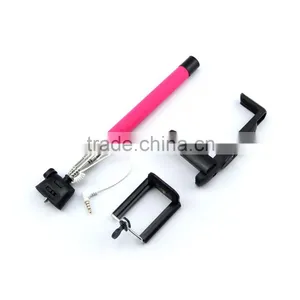 Factory Direct Supply High Quality Foldable Wired Selfie Stick thumbnail-5