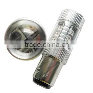 80w 1157/BAY15D/380 BRIGHTEST LED WHITE CANBUS STOP TAIL BULB thumbnail-2