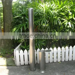 316 Stainless Steel Parking Bollard Lockable and Removable Bollard thumbnail-1
