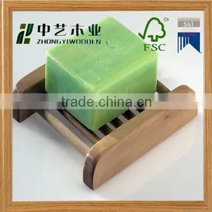 Antique Custom New Natural Wooden Soap Dish Bathroom Soap Holder thumbnail-4