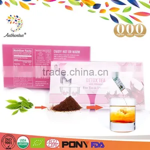 Authentea 10 Sachets China Organic Stevia Extract Health Detox Slimming Tea Extract Powder With Best Price thumbnail-1