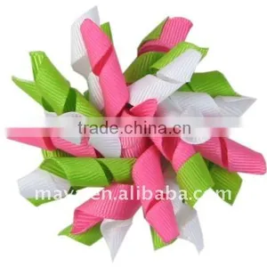 Hot Sale Roll Ribbon Hair Bow MY7-1 thumbnail-1