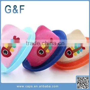 Wholesale Custom Kids Paper Straw Hat thumbnail-1