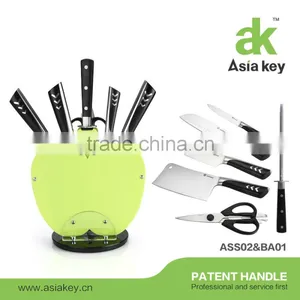 Unique Handle Stainless Steel Knife Set Kitchen Knife Set thumbnail-2