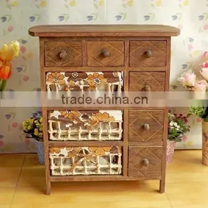 Modular Kitchen Wooden Cabinet With Basket Drawer thumbnail-2