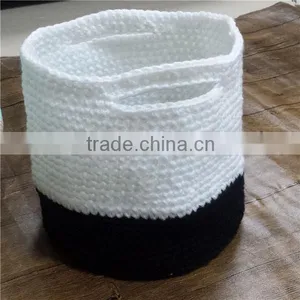 Storage Toy Baskets, Crochet Storage Bin thumbnail-1
