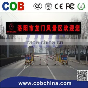 Ultra Thin Ultra Light Outdoor Single Color LED Display for P10 thumbnail-1