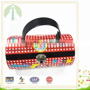 2016 New Hot Tin Boxes With Pin Hinge, Lock and Handle thumbnail-1