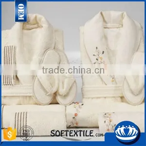 Wholesale Multi-colored Classic Orange Bathrobe thumbnail-1