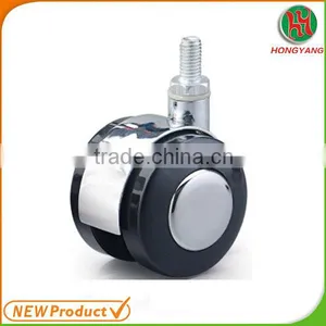 Nylon Caster Wheel Threaded Rod Caster Stem Caster 50mm Nylon and Metal Alloy Caster Furniture Caster thumbnail-1