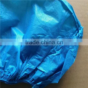 30g Blue CPE Disposable Shoe Cover thumbnail-1