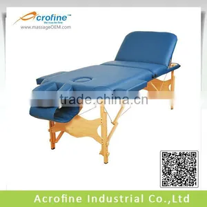Ayurvedic Panchakarma Massage Table Solid Wooden Massage Table for Spa Club Portable Massage Table Headrest thumbnail-1