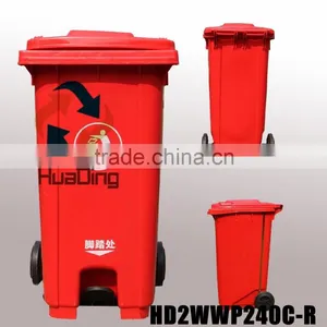 Environmentally Friendly Plastic Dustbins Waste Bin Recycle Bin Manufacturer Supplier's Choice thumbnail-1