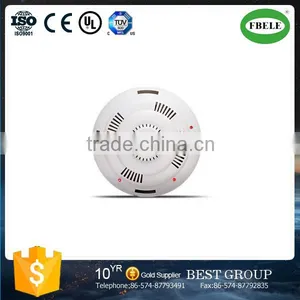 FBG388 9V 1A Independent Wireless Smoke, Family Household Smoke Sensor Detection Alarm, Fire Protection Network (FBELE) thumbnail-1