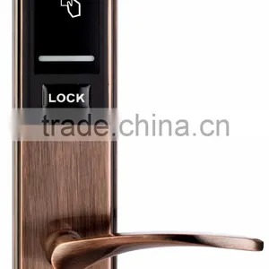 Low Price Zinc Alloy Rfid Card Security Handle Safe Digital Hotel Smart Keyless Electronic Lock thumbnail-4
