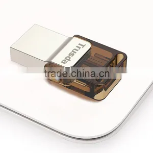 Latest Mould OTG USB Flash Disk High Quality 16 GB Metal USB Flash Drive thumbnail-2