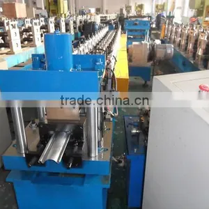 High Quality Motor Overhead Garage Door Roll Forming Making Machine , Used Metal Galvanized Steel Roller Shutter Door Rollformer thumbnail-1