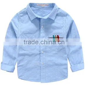 The Boy Embroidery Wholesale Cartoon Cotton Long Sleeve Shirt thumbnail-1