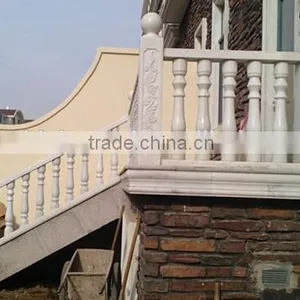 High Grade Customized Interior Lobby Stone Marble Balusters thumbnail-5