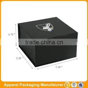Square Rigid Logo Printing Packaging Hat Gift Box thumbnail-2