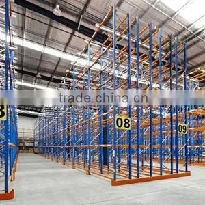 Q235b Steel Heavy Duty Double-Deep Pallet Racking Cooperator thumbnail-3