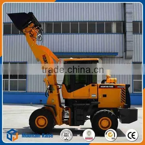 Multi Function Mini Radlader Compact Wheel Loader With Quick Hitch Bucket thumbnail-1