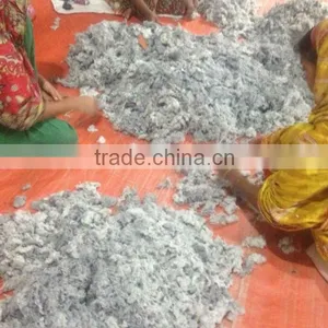 Cotton Yarn Waste Grey Melange thumbnail-1