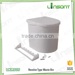 Best Price Plastic Rubbish Bin Kitchen Hardware Fittings Trash Can thumbnail-1